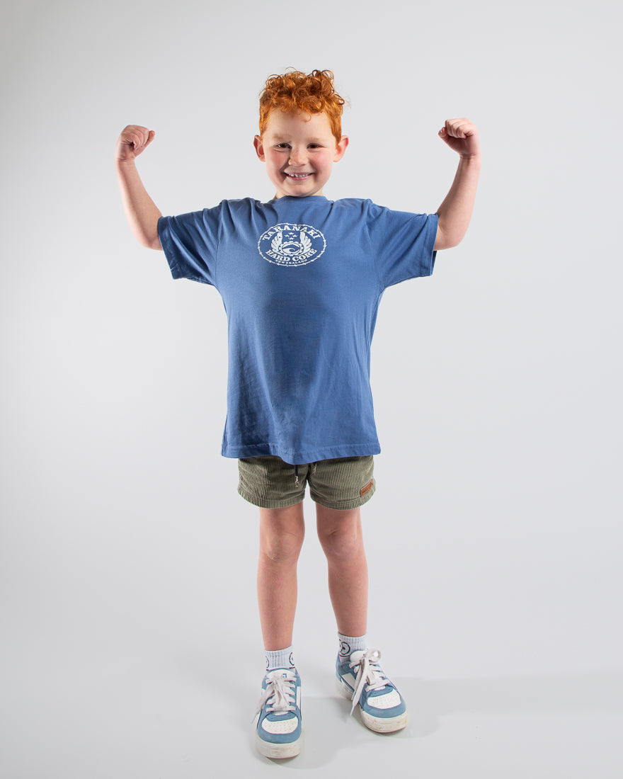 Kids Coastal T-Shirt - Denim