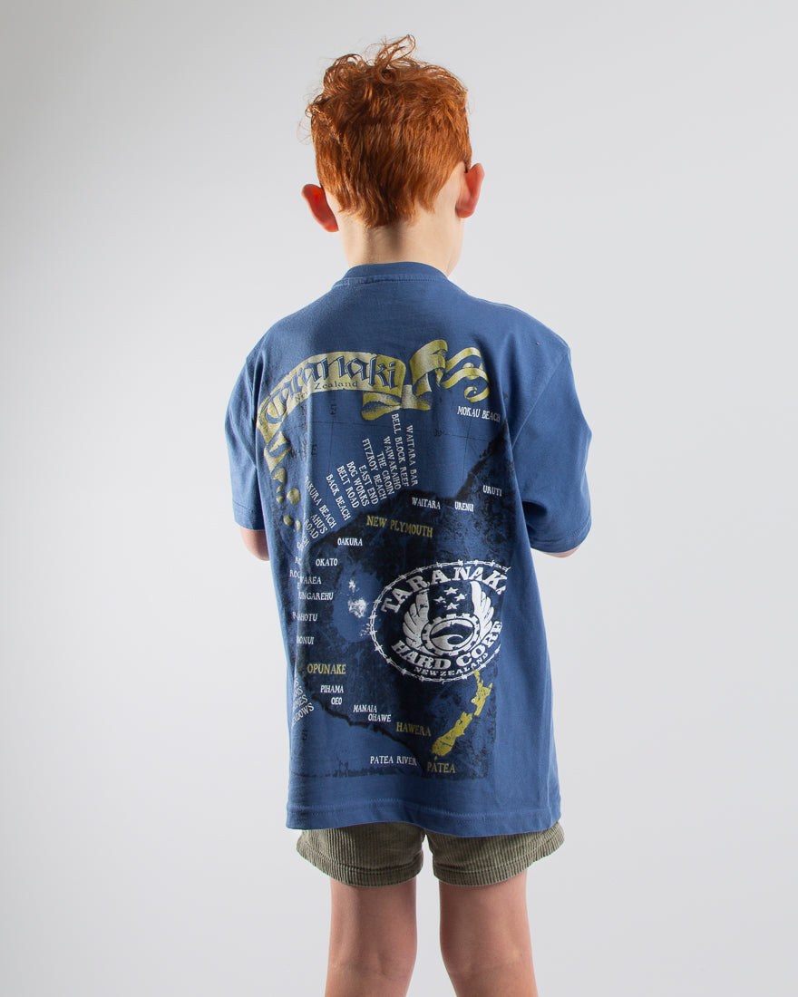 Kids Coastal T-Shirt - Denim