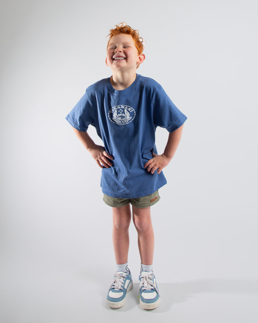 Kids Coastal T-Shirt - Denim