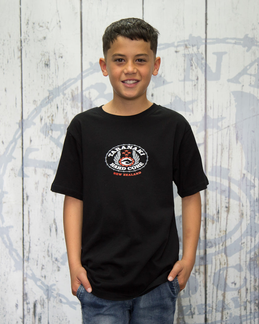 Kids Oval T-Shirt - Black