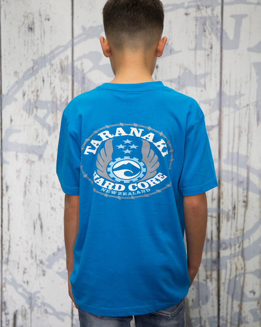 Kids Oval T-Shirt - Blue