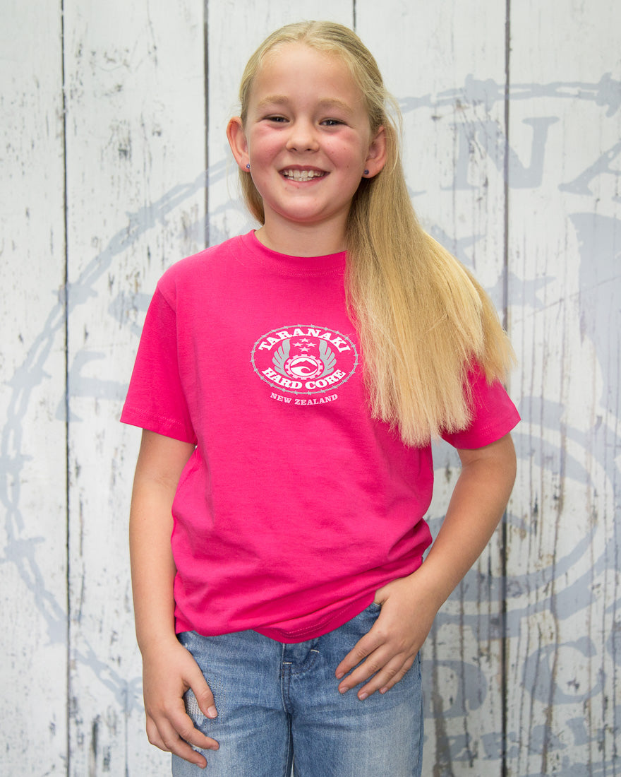 Kids Oval T-Shirt - Pink