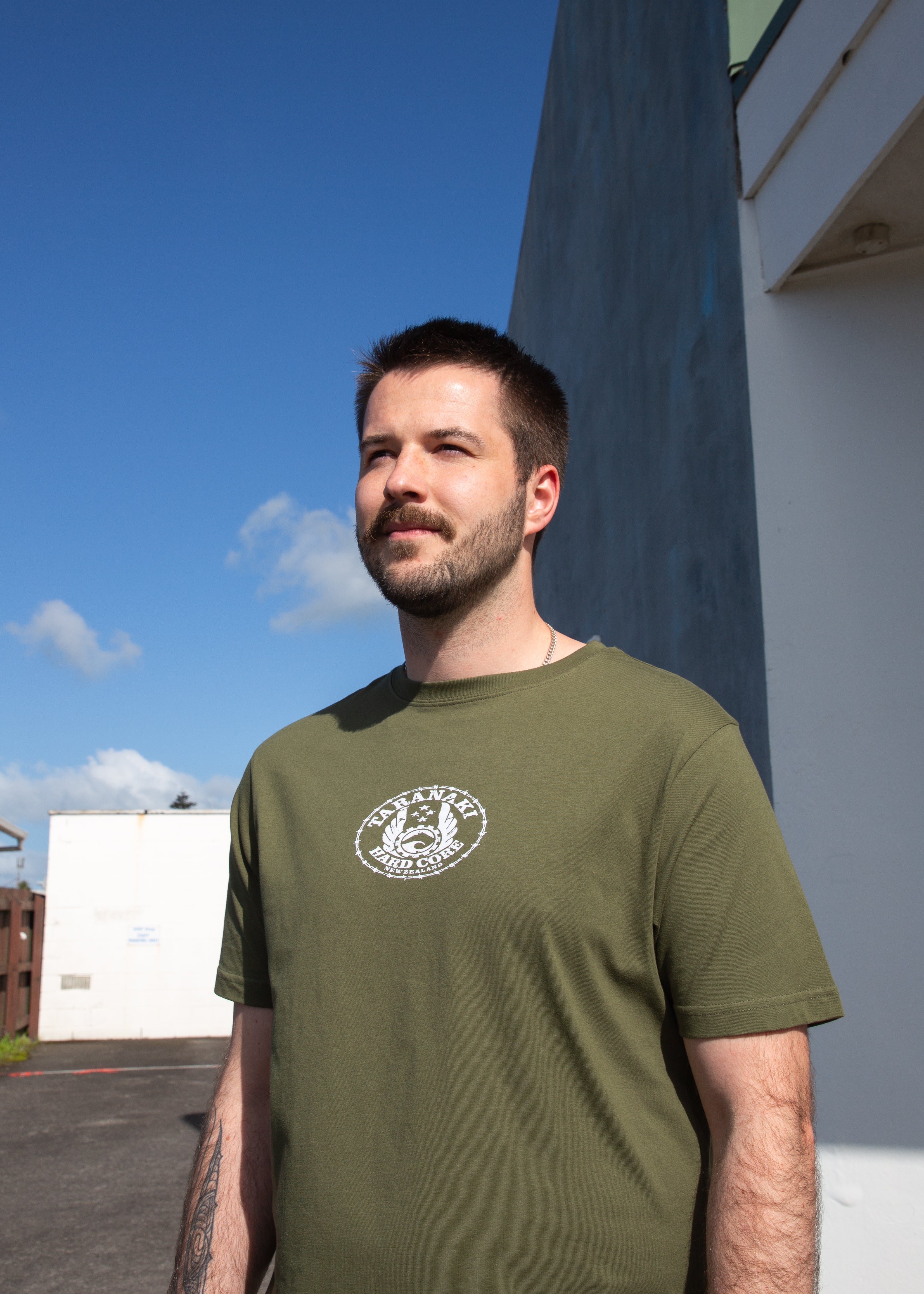 Mens Coastal T-Shirt - Green