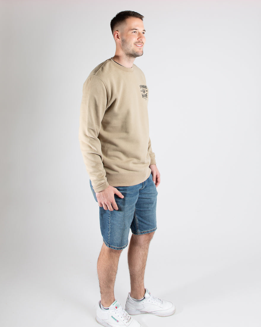 Mens Industrial Crew - Sand