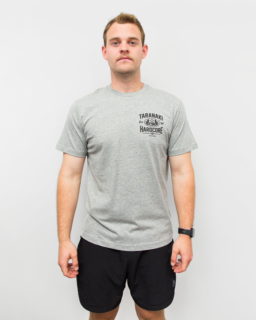 Mens Industrial T-Shirt - Grey Marle