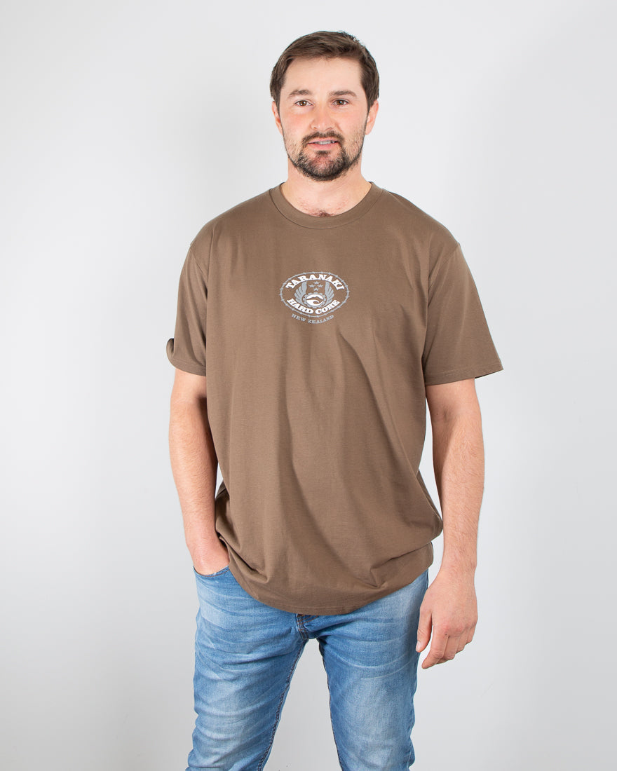 Mens Mountain T-Shirt - Brown