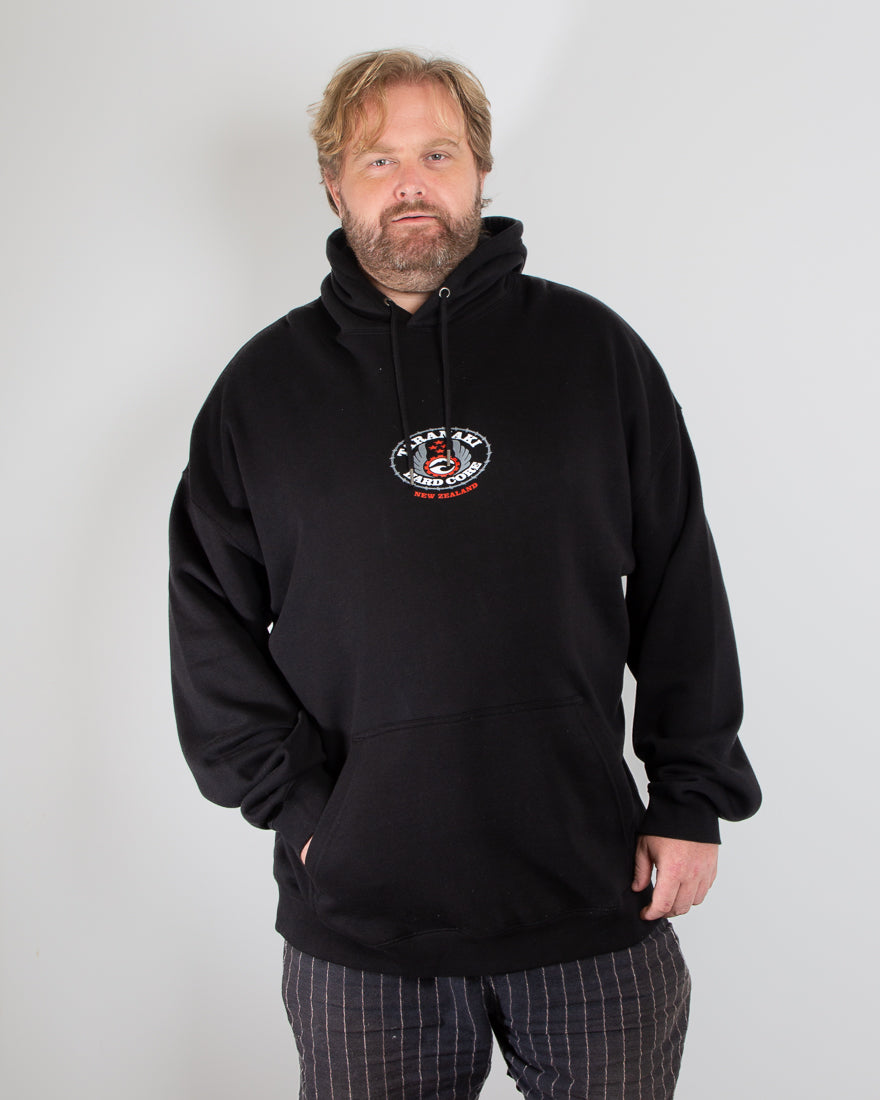 Mens Oval Hoodie - Black