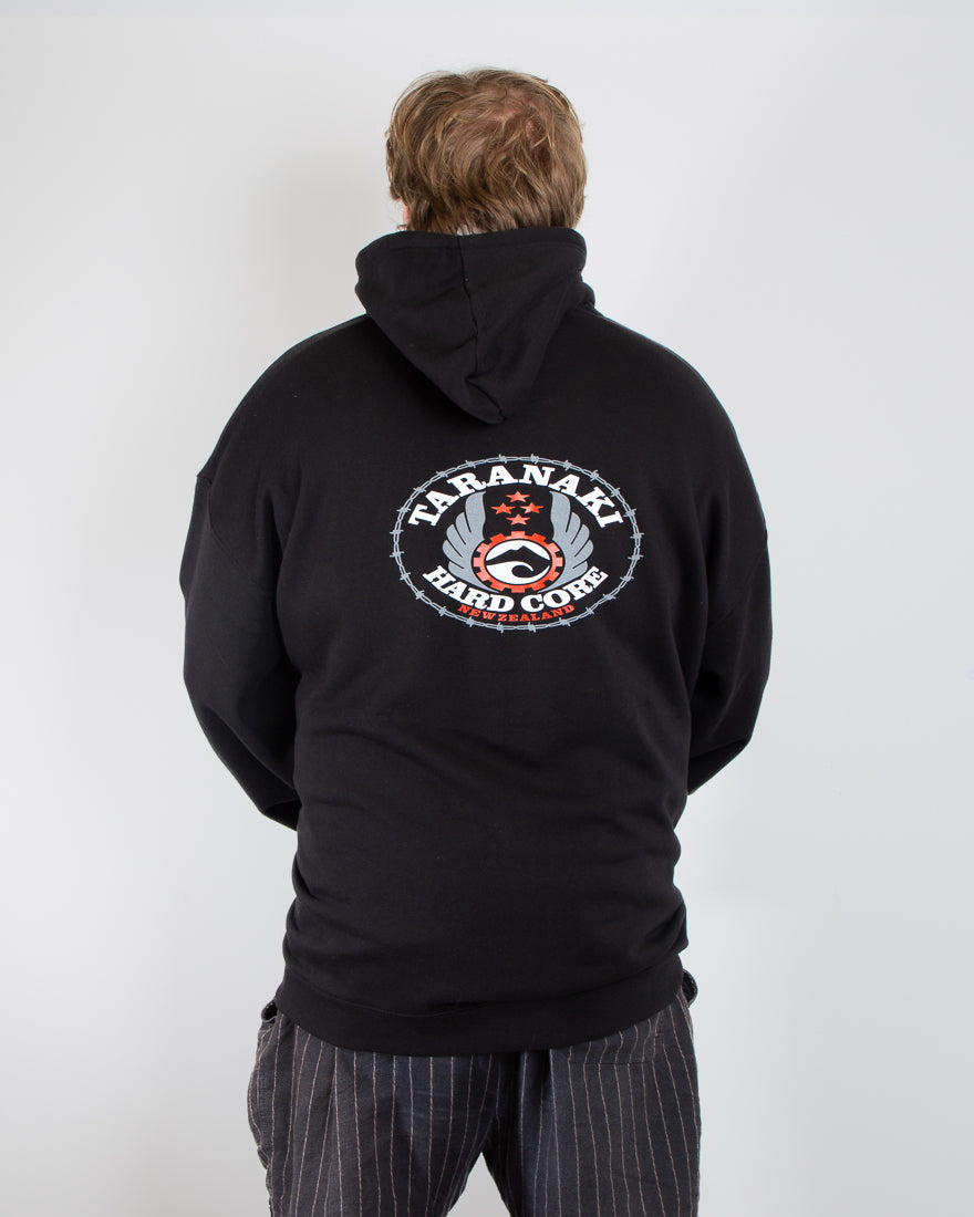 Mens Oval Hoodie - Black