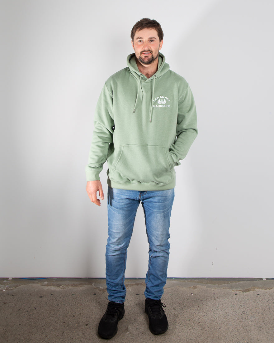 Mens Vintage Hoodie - Sage