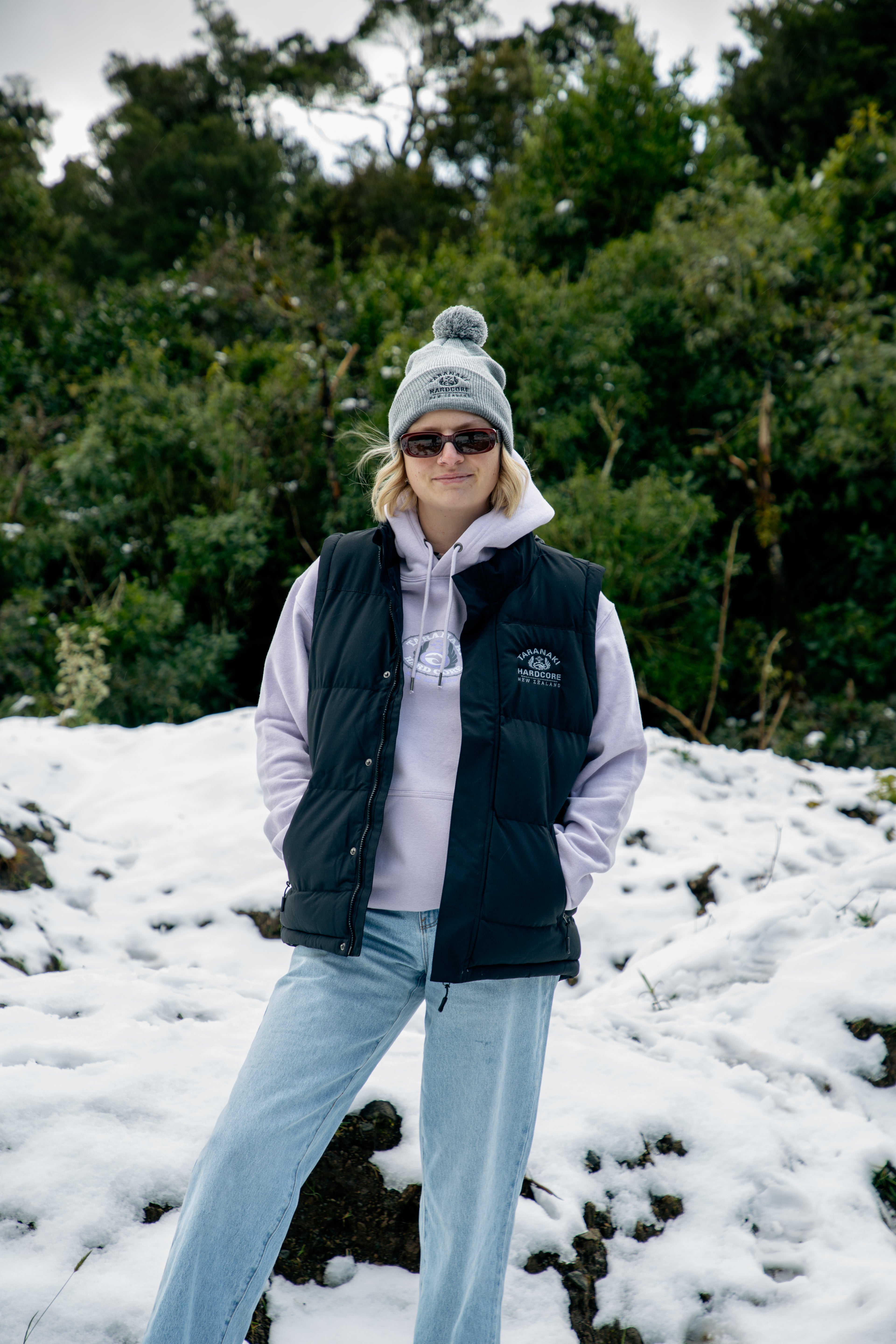 Unisex Black Puffa Vest