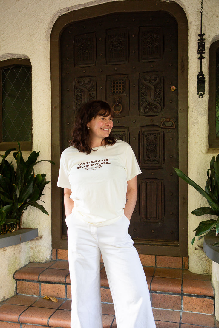 Womens Sketch T-Shirt - Cream