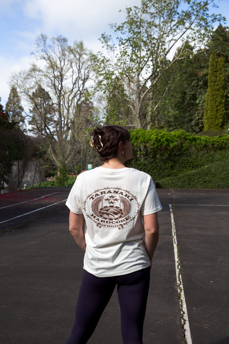 Womens Sketch T-Shirt - Cream