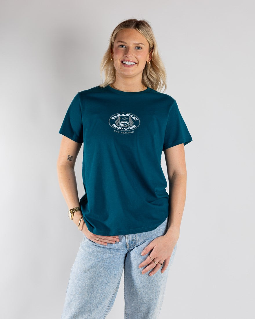Womens Mountain T-Shirt - Teal