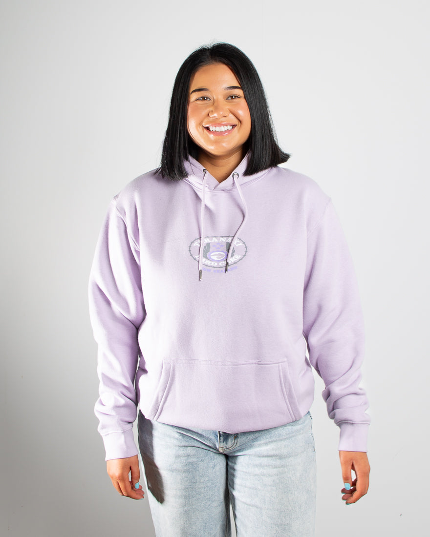 Womens Oval Hoodie - Lavender