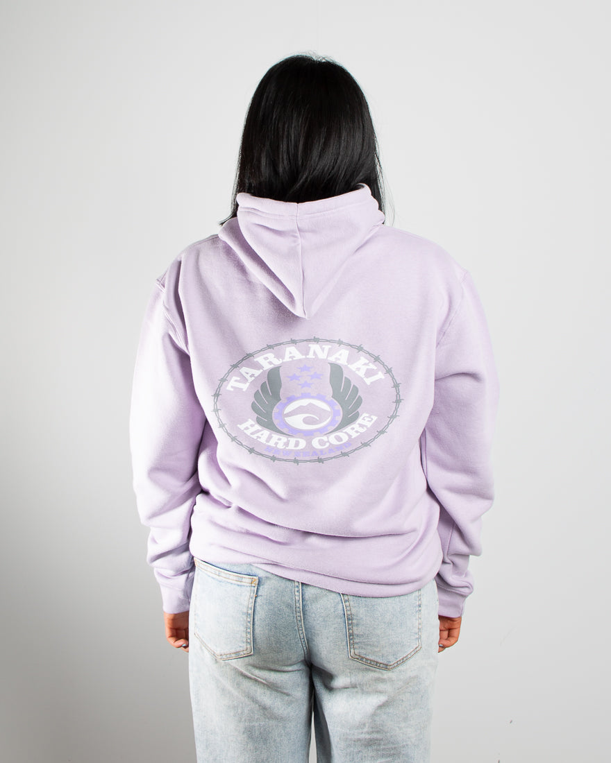 Womens Oval Hoodie - Lavender