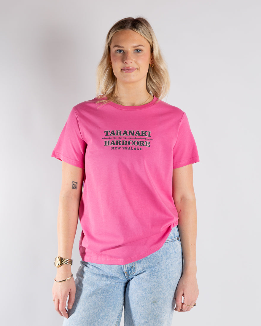 Womens Sailor Print T-Shirt - Pink