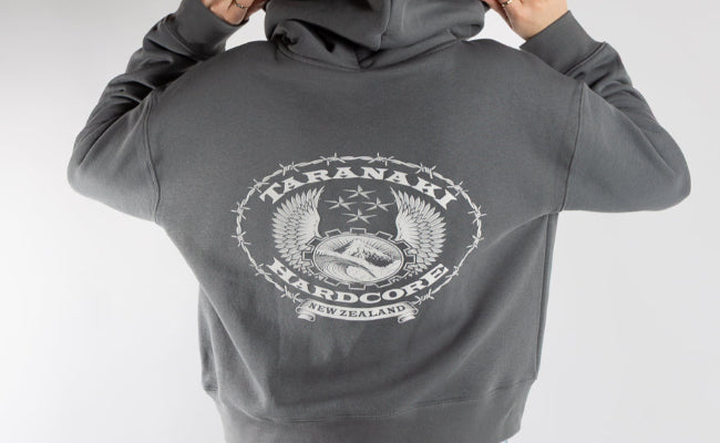 Womens Relaxed Sketch Hood - Grey