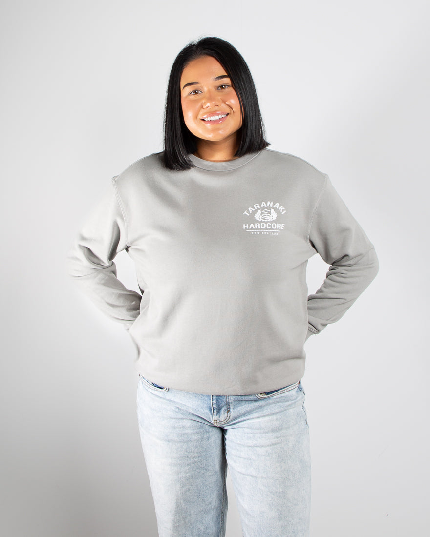 Womens Vintage Crew - Grey