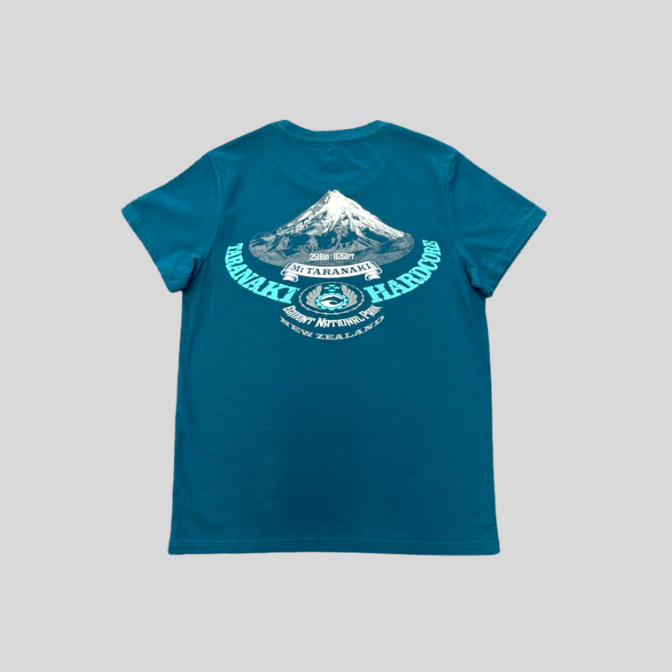 Womens Mountain T-Shirt - Blue