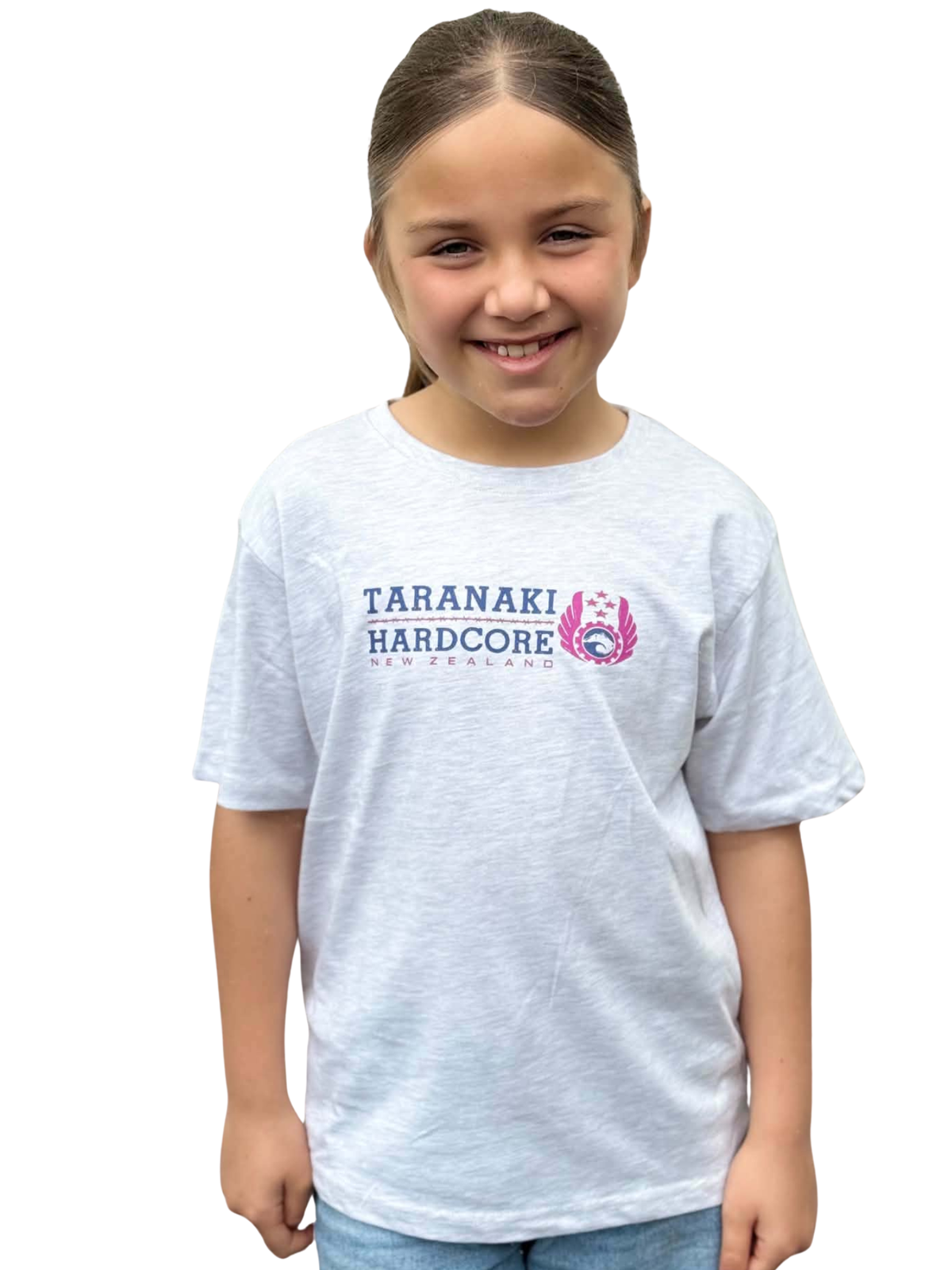 Kids Mountain To Sea T-Shirt - Grey Marle