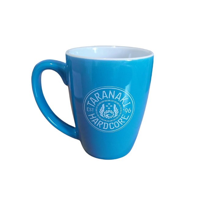 Retro Coffee Mug - Blue