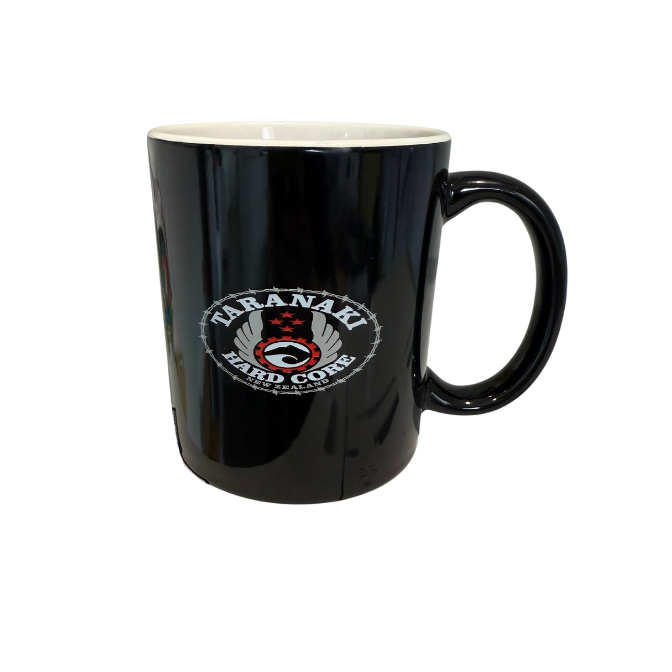 Oval Coffee Mug - Black