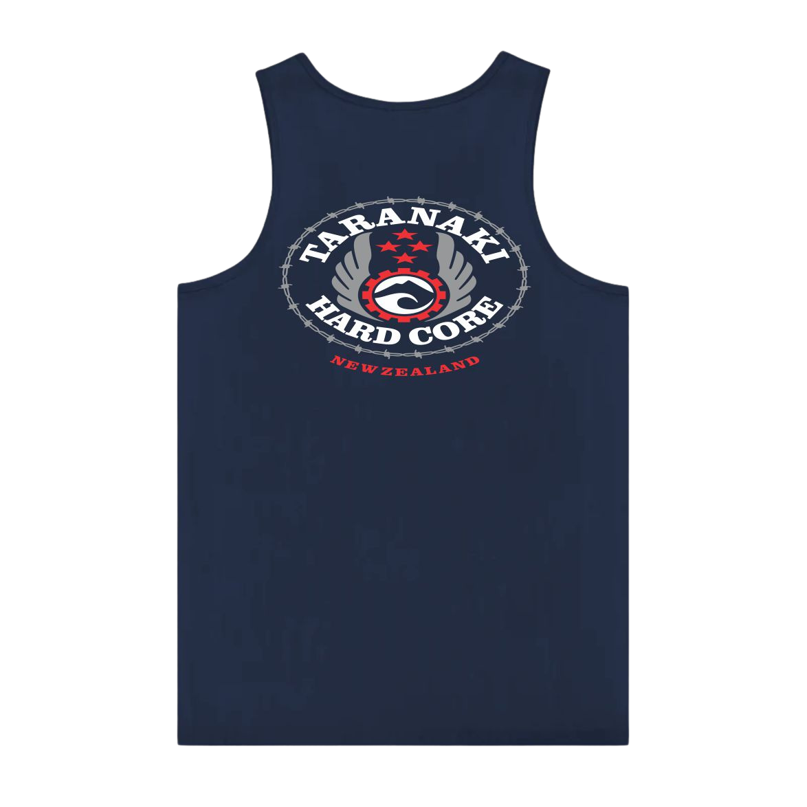 Mens Oval Singlet - Navy