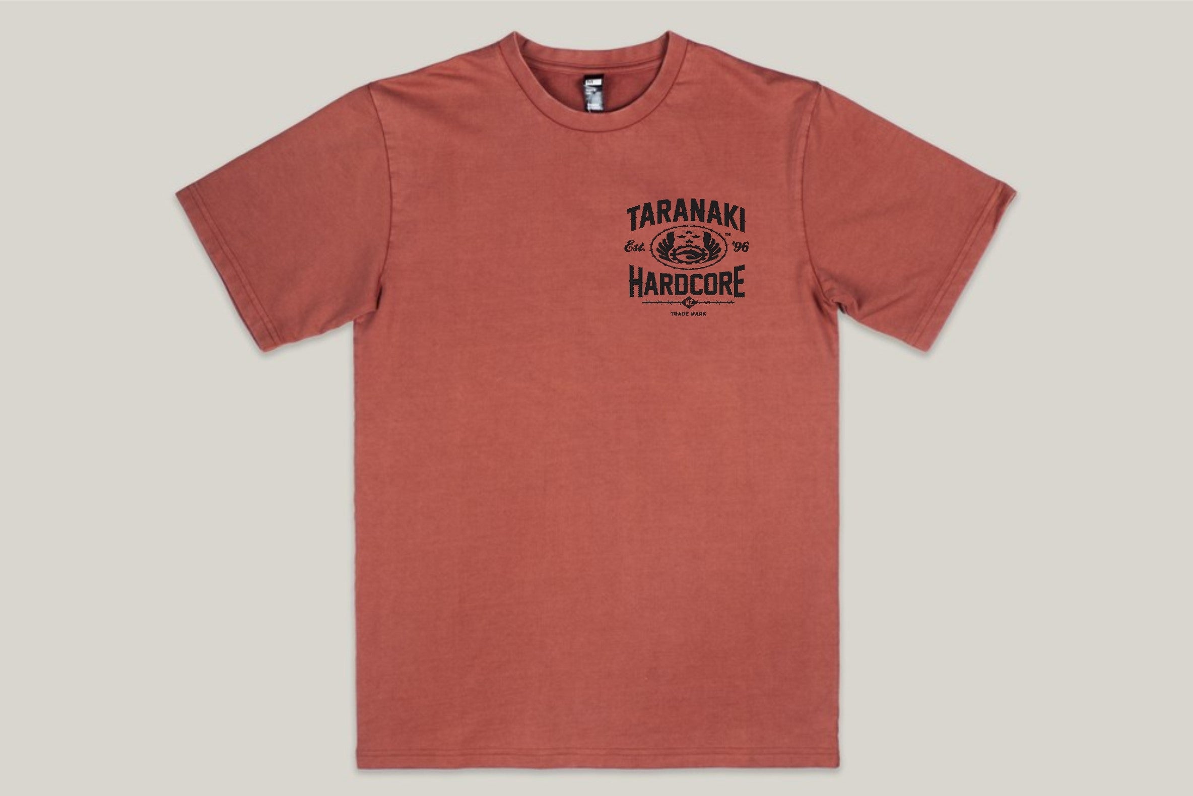 Mens Industrial Heavy Tee-Rust