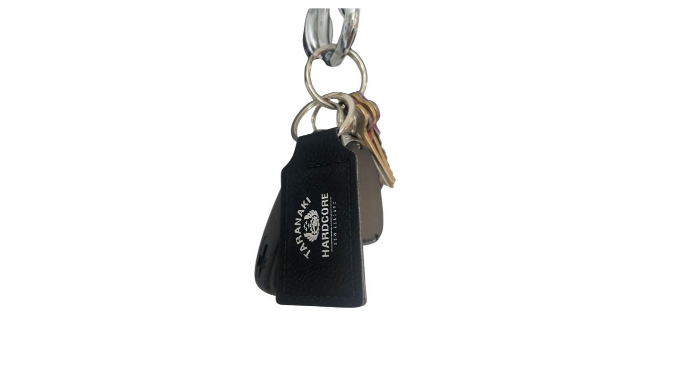 Vintage Leather Keyring