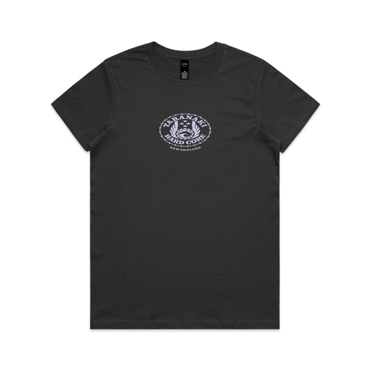 Womens Oval T-Shirt - Coal