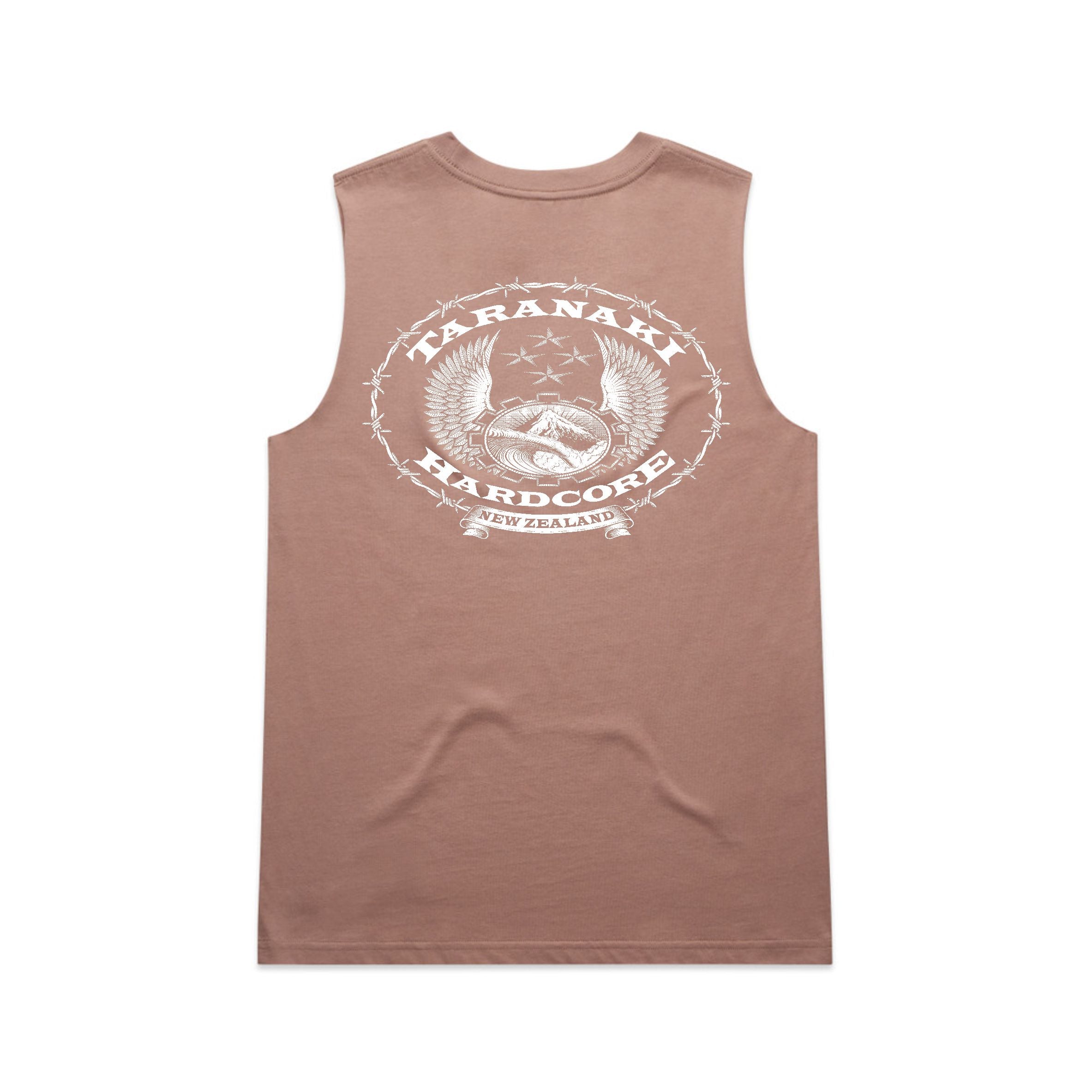 Womens Sketch Singlet - Hazy Pink