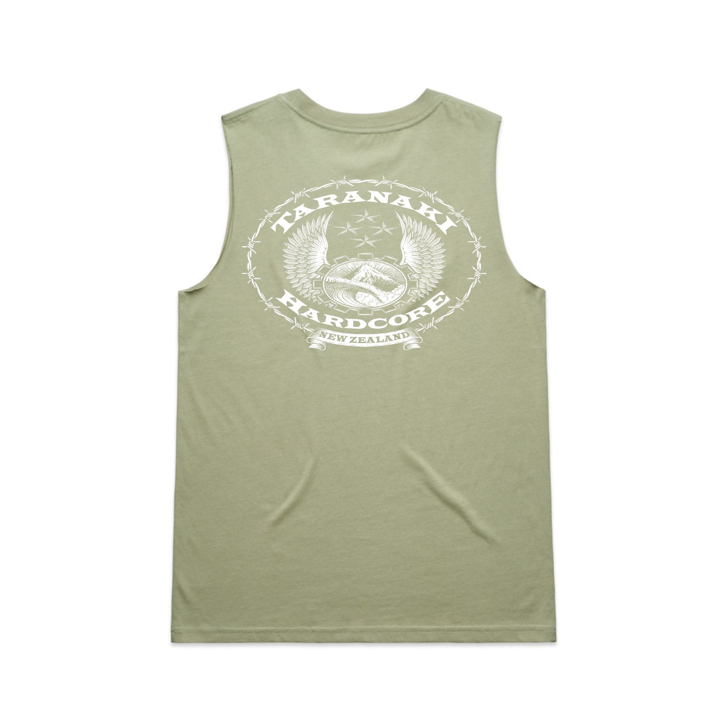 Womens Sketch Singlet - pistachio
