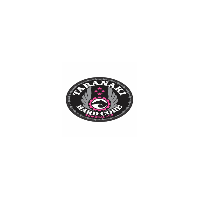 XS Oval Sticker - Pink