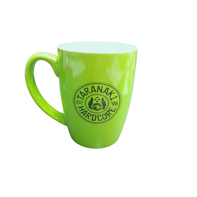 Retro Coffee Mug - Lime